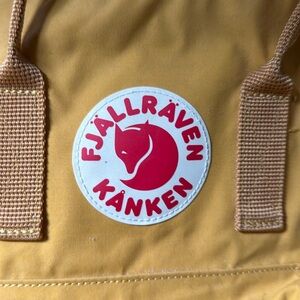 FJALLRAVEN Yellow Back Pack
